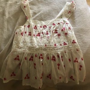 Free people floral top